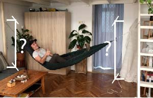 find a place for hammock